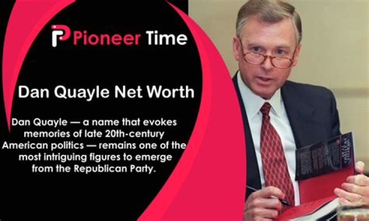 Dan Quayle Net Worth |