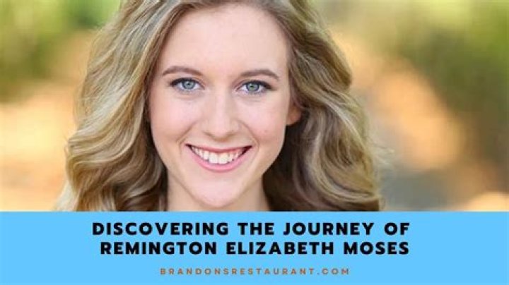 Meet Remington Elizabeth Moses: A Photographic Journey
