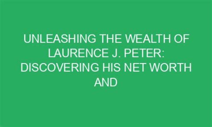 Net Worth And Success Secrets