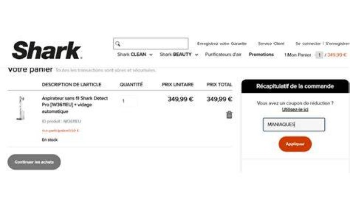 Shark Promo Codes in March 2024